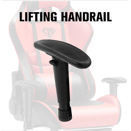 Gaming Chair – Ergonomic Reclining Gaming Chair with Footrest