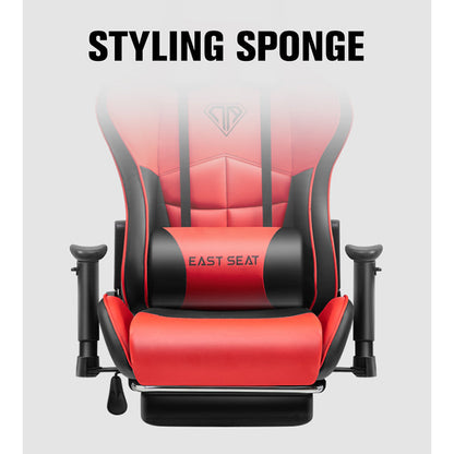 Gaming Chair – Ergonomic Reclining Gaming Chair with Footrest