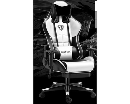Gaming Chair – Ergonomic Reclining Gaming Chair with Footrest