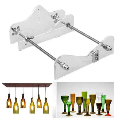 Glass bottle cutter tool