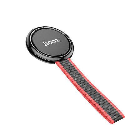 Magnetic Phone Ring Lanyard Buckle with  Finger Grip Holder Bracket