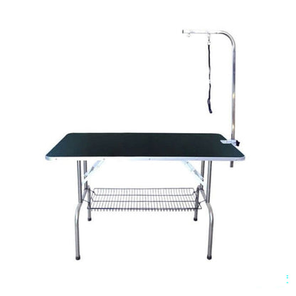 Pet dog grooming table black