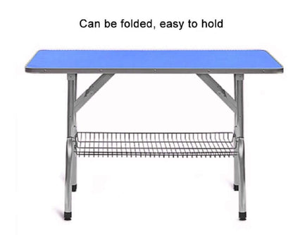 metal mesh frame table