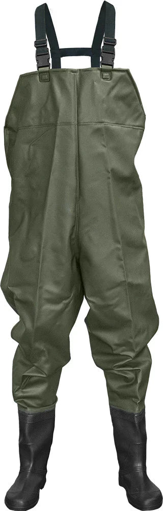 Medium-  Anglers Mate Chest Waders - Medium Size 8-10 Boot