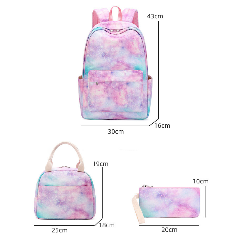 Girls School Bag Set & Kids Backpack | Galaxy