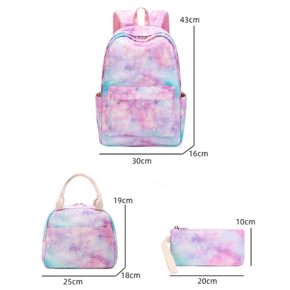 Girls School Bag Set & Kids Backpack | Galaxy