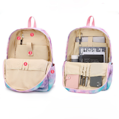 Girls School Bag Set & Kids Backpack | Galaxy