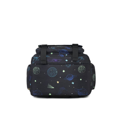Black School Bag for Boys & Kids Backpack NZ | Galaxy Spaceship