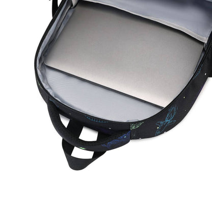 Black School Bag for Boys & Kids Backpack NZ | Galaxy Spaceship