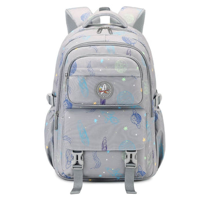 Black School Bag for Boys & Kids Backpack NZ | Galaxy Spaceship