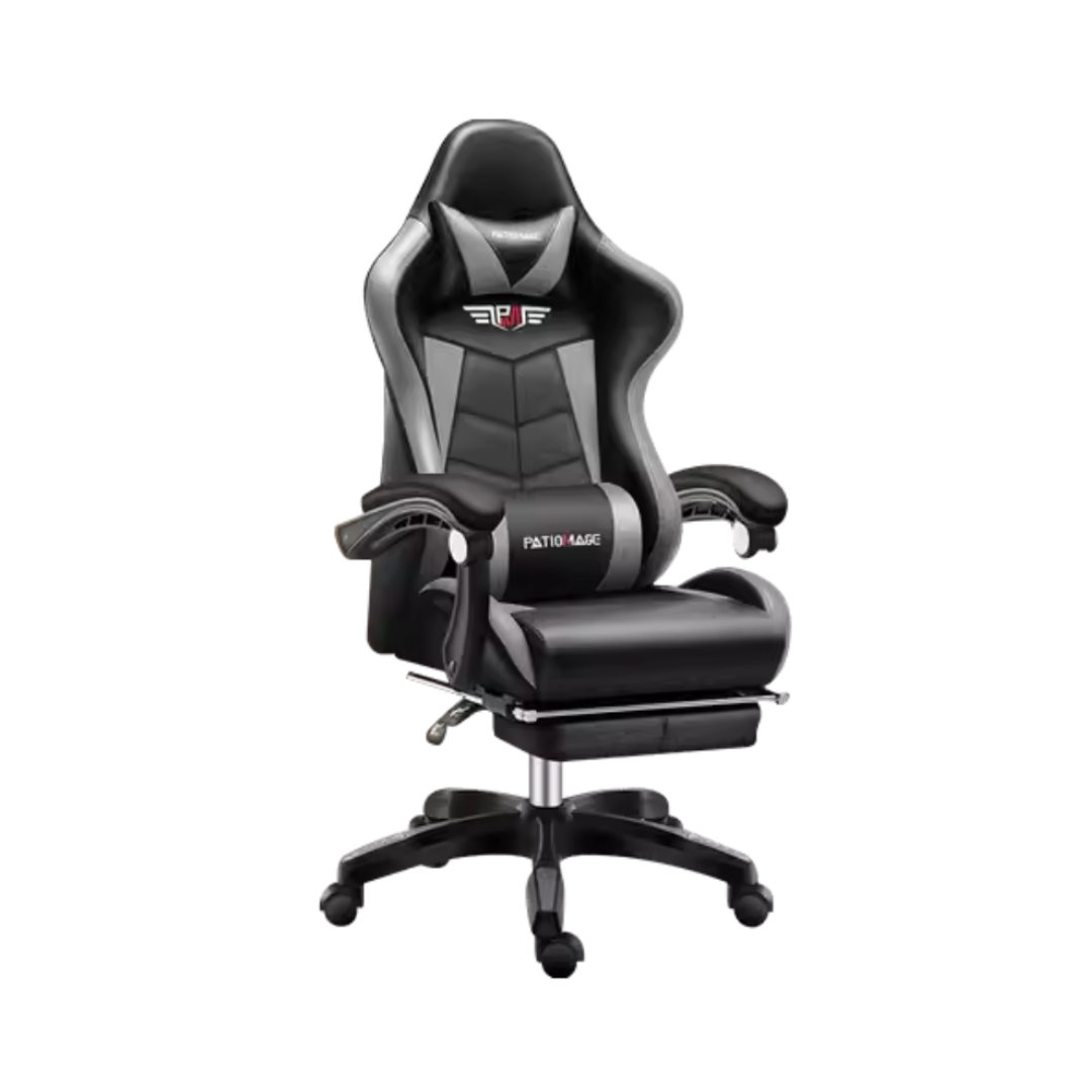 Gaming Office Chair Headrest, Lumbar Support and Footrest