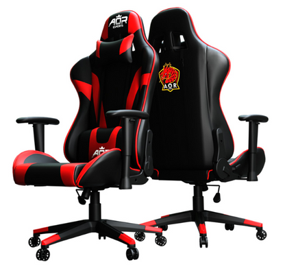 Widen Seat Gaming Chair Ergonomic Chair Adjustable with Headrest and Lumbar Support B