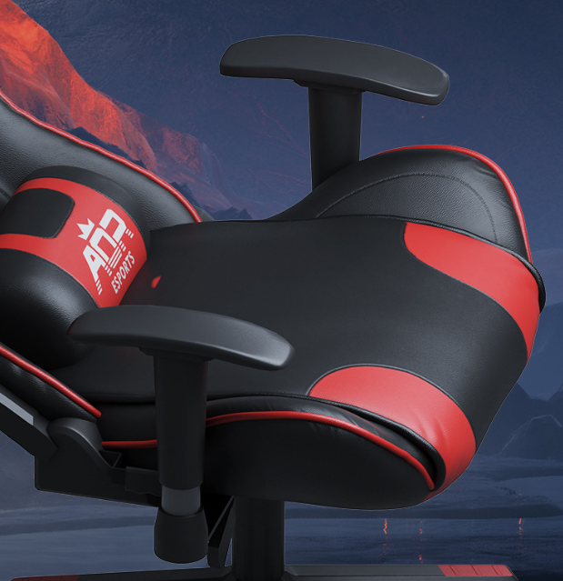 Widen Seat Gaming Chair Ergonomic Chair Adjustable with Headrest and Lumbar Support B