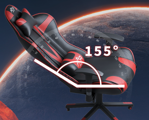 Widen Seat Gaming Chair Ergonomic Chair Adjustable with Headrest and Lumbar Support B