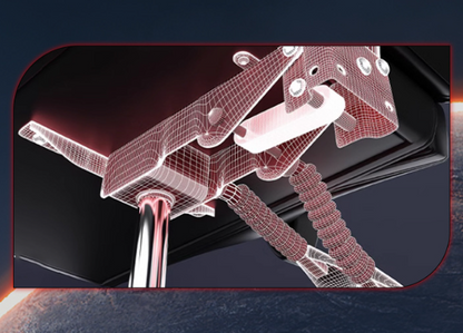 Widen Seat Gaming Chair Ergonomic Chair Adjustable with Headrest and Lumbar Support B