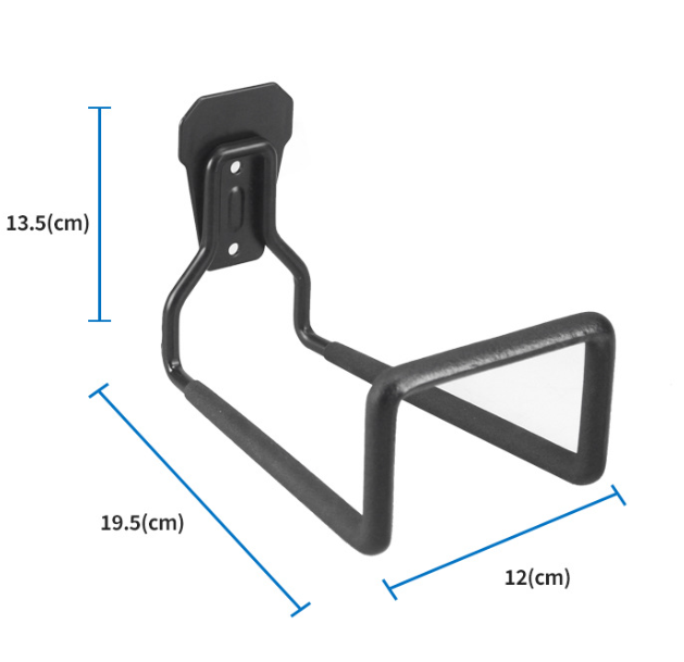 2 Pcs Metal Heavy Duty Hose Reel Hanger Wall Mounted