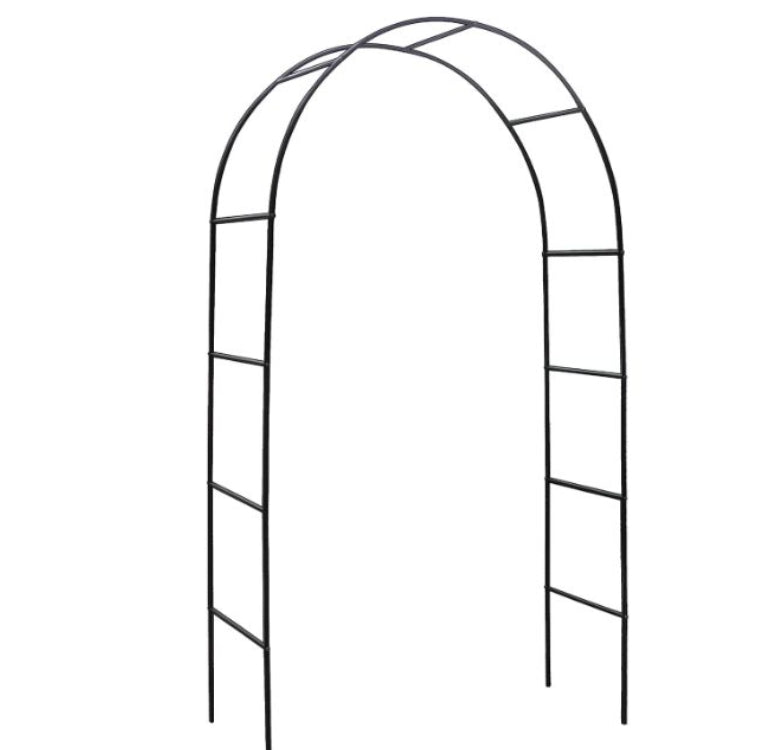 Metal Pergola Arbor, Outdoor Flower Garden Arch Trellis