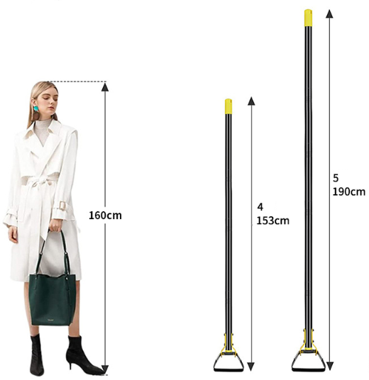 Garden Tool - Scuffle Garden Hula Hoes for Weeding Gardening Long Handle Heavy