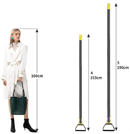 Garden Tool - Scuffle Garden Hula Hoes for Weeding Gardening Long Handle Heavy