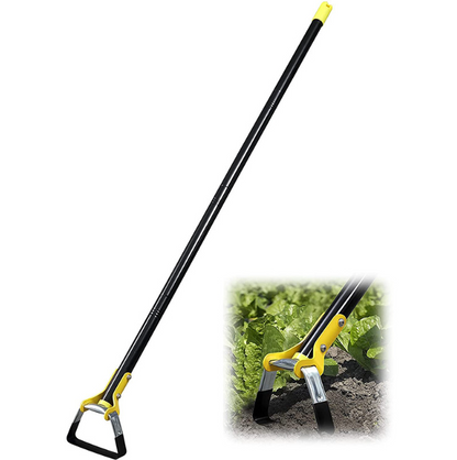Garden Tool - Scuffle Garden Hula Hoes for Weeding Gardening Long Handle Heavy