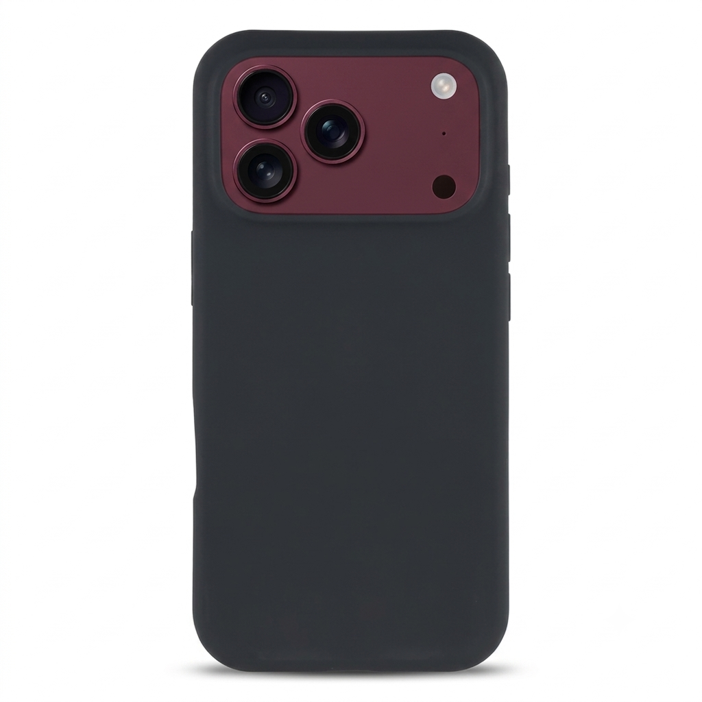 Silicone case for iPhone 18 Pro (Black)
