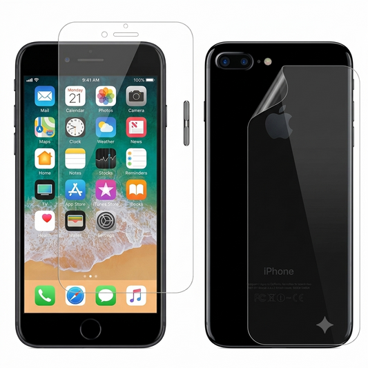 Hydrogel Screen Protector for iPhone 7 Plus (Screen & Back)