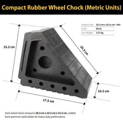 2PCS Safety Wheel Chocks