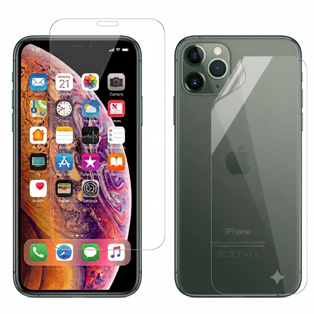 Hydrogel Screen Protector for iPhone 11 Pro (Screen & Back)
