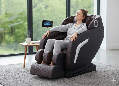 Premium Full Body Massage Chair - 4D Zero Gravity Luxury