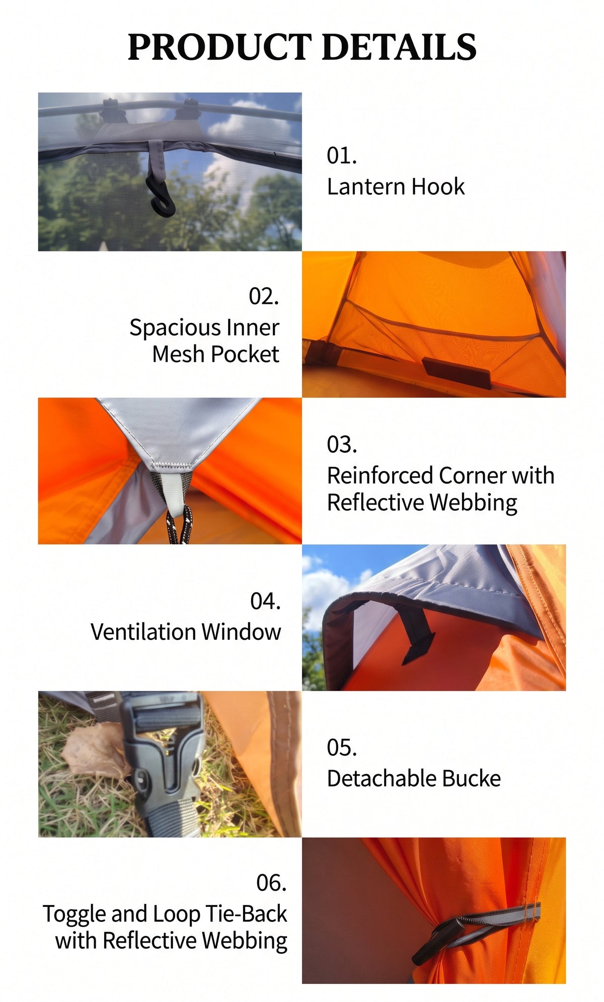 ECOTREK Lightweight 1-Person Hiking & Tramping Tent  KM3171