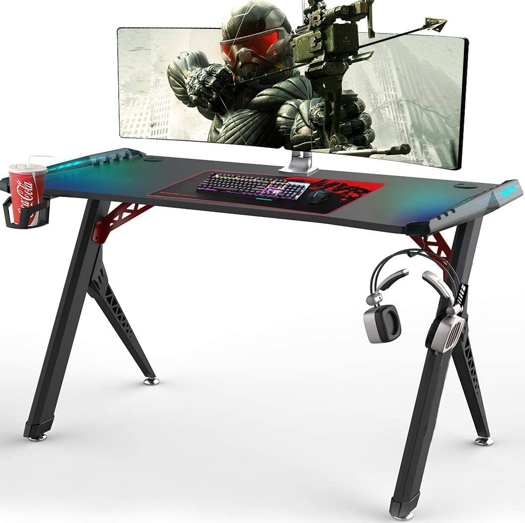 Gaming Desk Table 100CM RGB