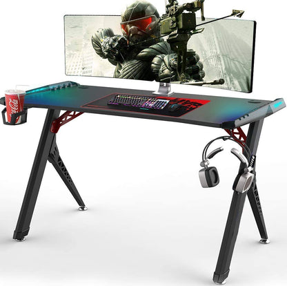 Gaming Desk Table 100CM RGB