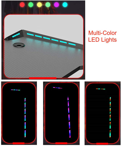 Gaming Desk Table 100CM RGB