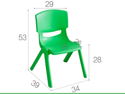 Durable Plastic Children's Chairs - Optional Colour