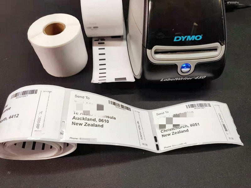 DYMO 99014# Comp. (12 Rolls) 54*101mm 220 Labels/roll Tradevine Labels