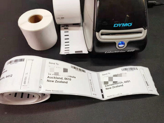 DYMO 99014# Comp. (12 Rolls) 54*101mm 220 Labels/roll Tradevine Labels