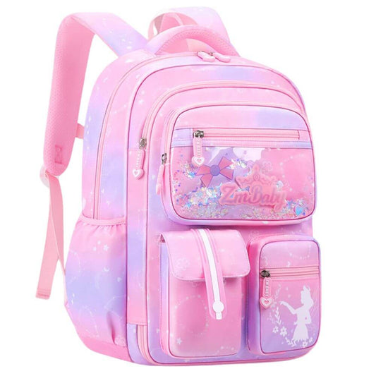 Aesthetic Kids Backpack & NZ Girls School Bags | Pink & Purple
