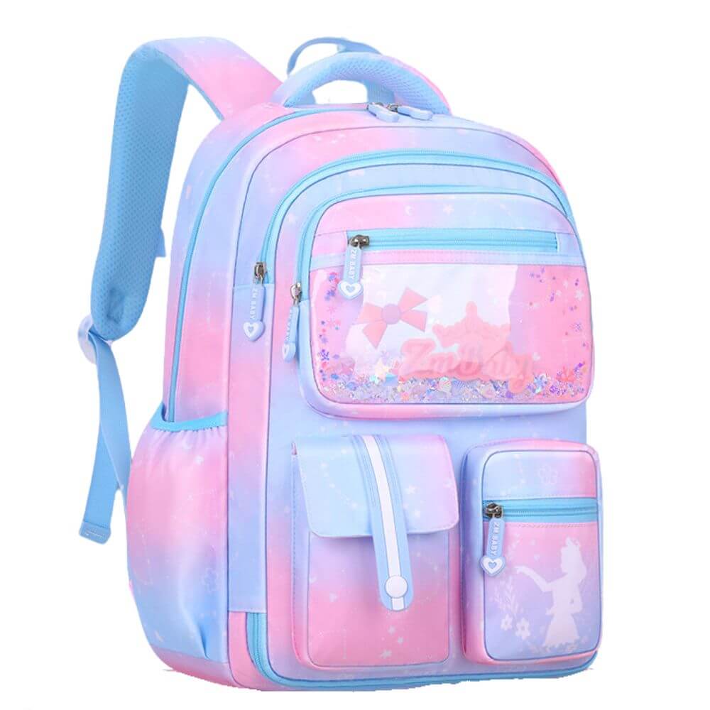 Aesthetic Kids Backpack & NZ Girls School Bags | Pink & Purple