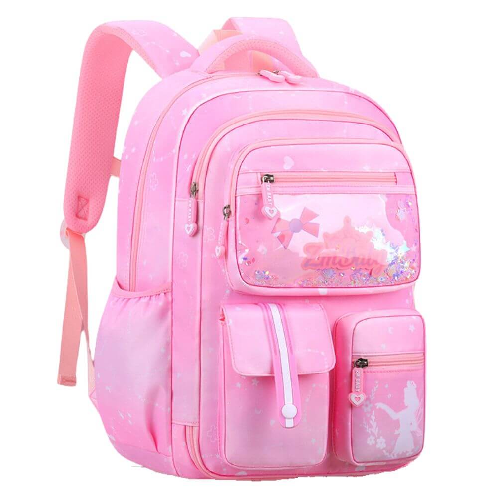 Aesthetic Kids Backpack & NZ Girls School Bags | Pink & Purple