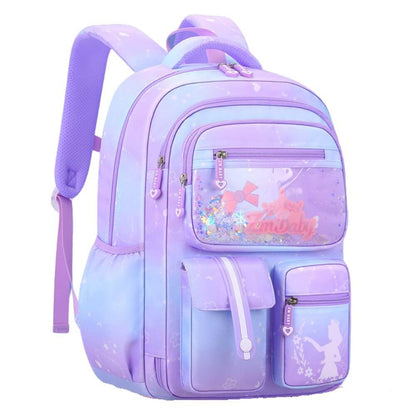 Aesthetic Kids Backpack & NZ Girls School Bags | Pink & Purple