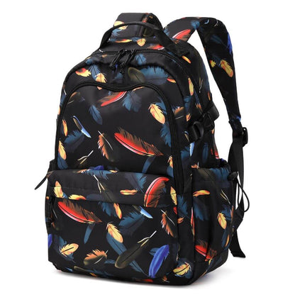 Black Kids Backpack & School Bag for Girls