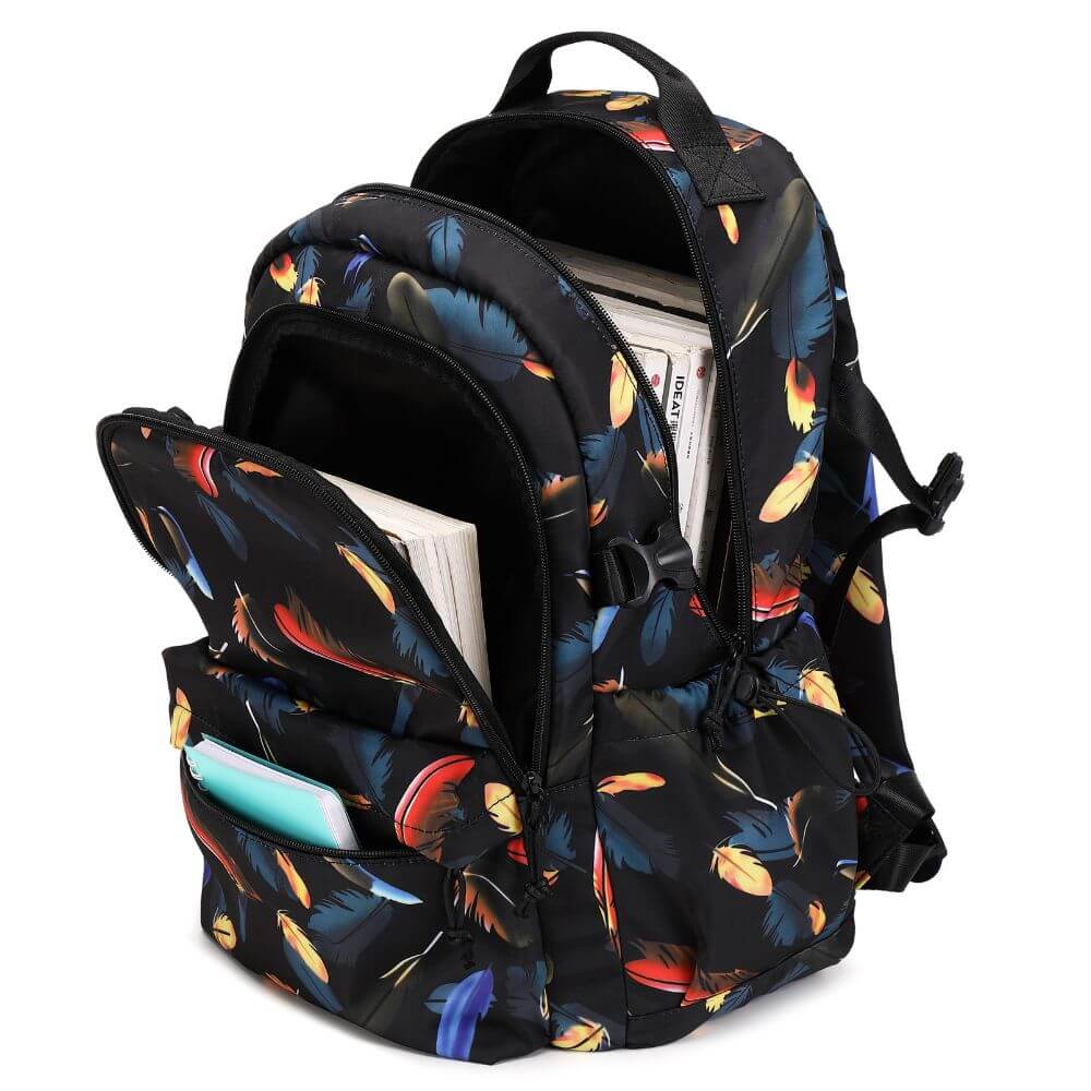 Black Kids Backpack & School Bag for Girls