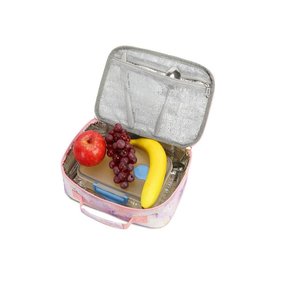 Pink Purple Girls School Bag Set & Kids Backpack | Butterfly