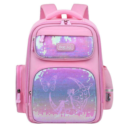 Sequin School Bags for Girls & Kids Backpack NZ | Glitter Butterfly Princess