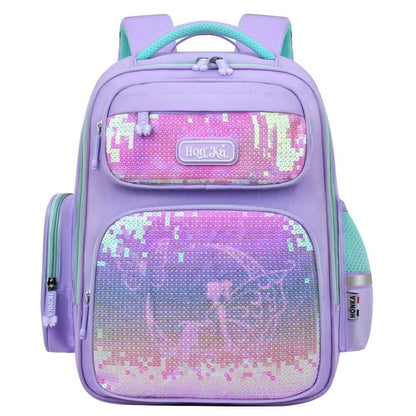 Sequin School Bags for Girls & Kids Backpack NZ | Glitter Butterfly Princess