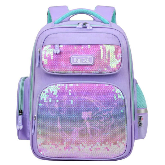 Sequin School Bags for Girls & Kids Backpack NZ | Glitter Butterfly Princess
