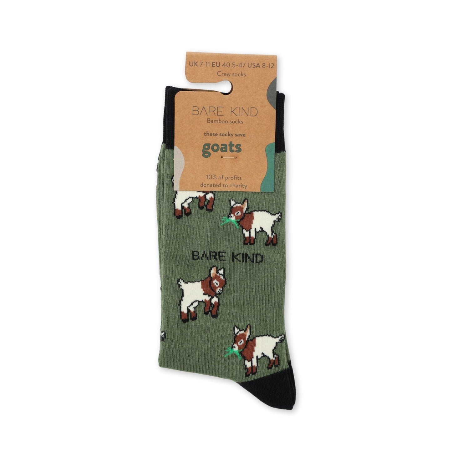 Save the Goats Bamboo Socks