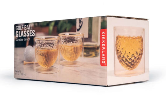 Golf Ball Glasses - Set of 2