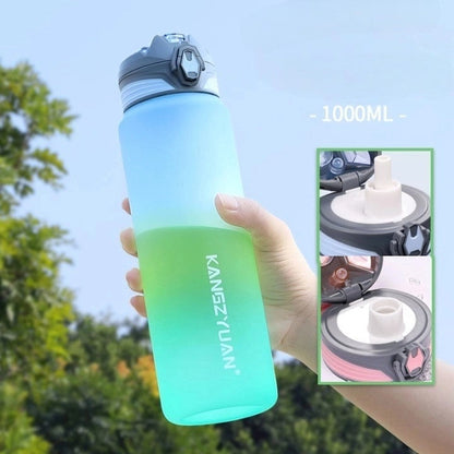 Fashional Sports Drink & Water Bottle with Scale 1000ml