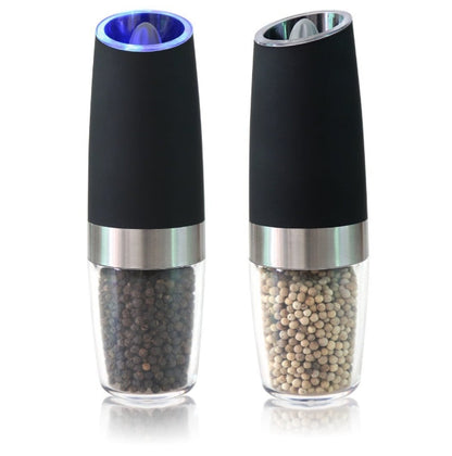 Gravity Electric Salt and Pepper Grinder Battery-Operated with Adjustable Coarse
